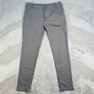 Birddogs Men's Gray Stretch‎ Khaki Pants 36x34 Built-In Liner Boomstick 5-Pocket
